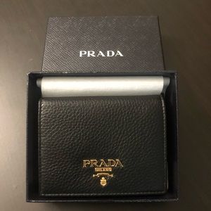 Prada card wallet
